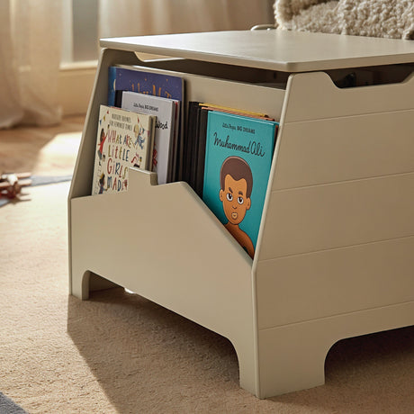 CuddleCo Play House Storage Box - Pebble