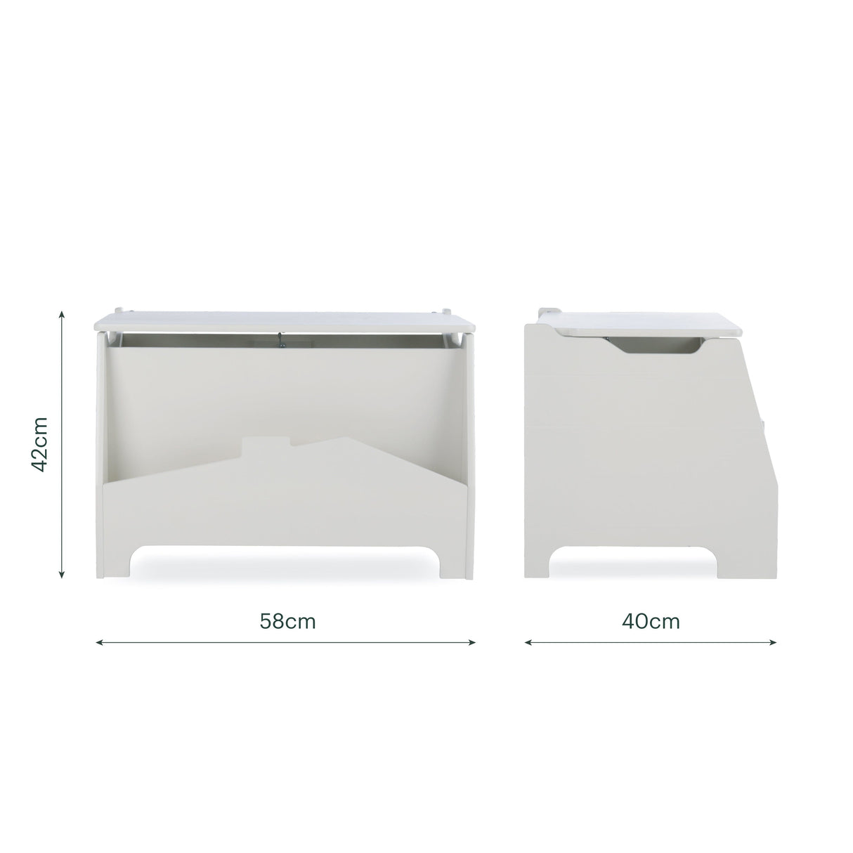 CuddleCo Play House Storage Box - Pebble