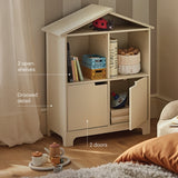 CuddleCo Play House Bookcase - Pebble