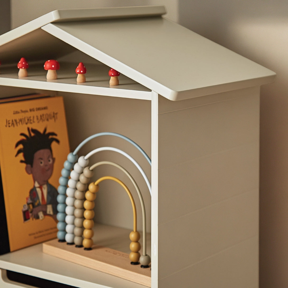 CuddleCo Play House Storage Unit - Pebble