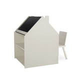 CuddleCo Play House Storage Desk with Easel and Chair - Pebble