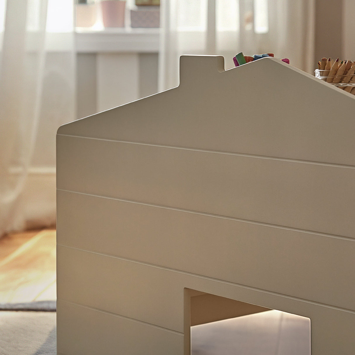 CuddleCo Play House Desk for 2 - Pebble