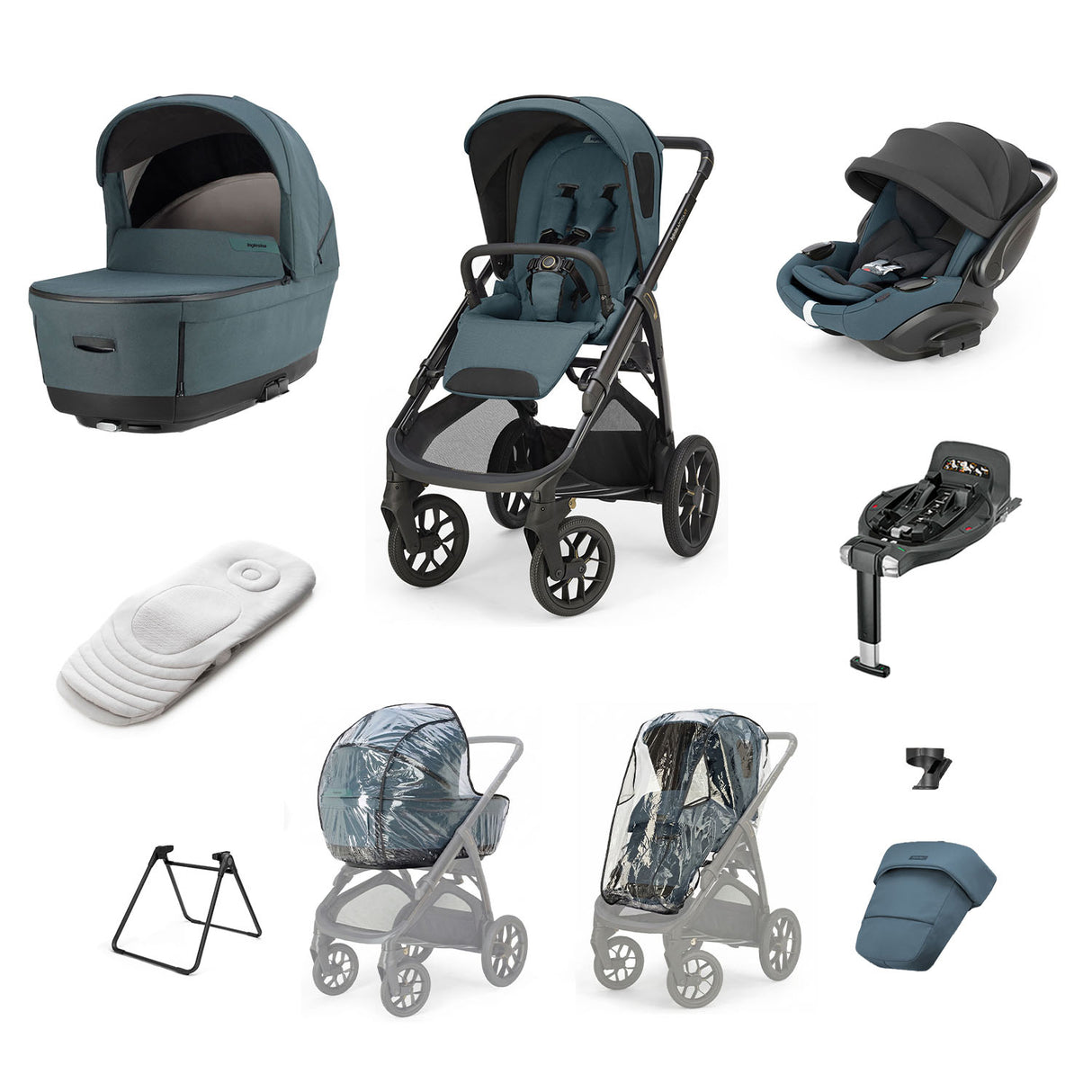 Inglesina Aptica XT Quattro Travel System - Himalaya Blue