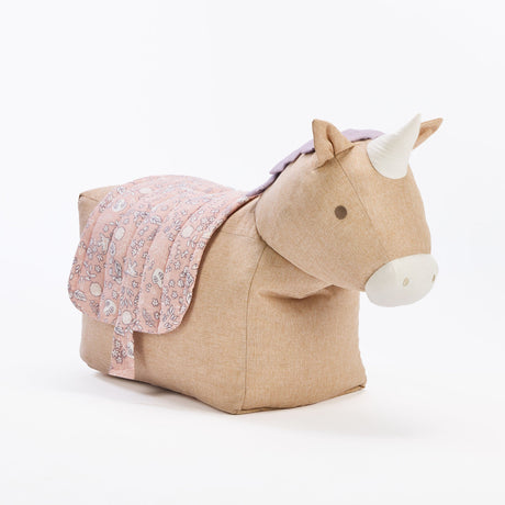 Tutti Bambini Ride-On Uma Unicorn Beanbag - Tiny Tails