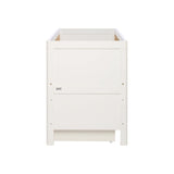 Tutti Bambini Riley Mini Cot Bed with Drawer - White & Maple Oak