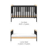Tutti Bambini Rio 2 Piece Room Set - Slate & Honey Oak