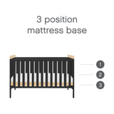 Tutti Bambini Rio 2 Piece Room Set - Slate & Honey Oak