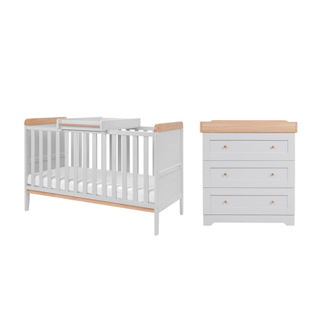 Tutti Bambini Rio 2 Piece Room Set - Honey Oak & Dove Grey