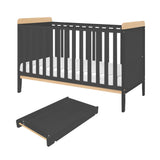 Tutti Bambini Rio 2 Piece Room Set - Slate & Honey Oak