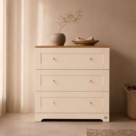 Tutti Bambini Rio Chest Changer - Cashmere/Honey Oak