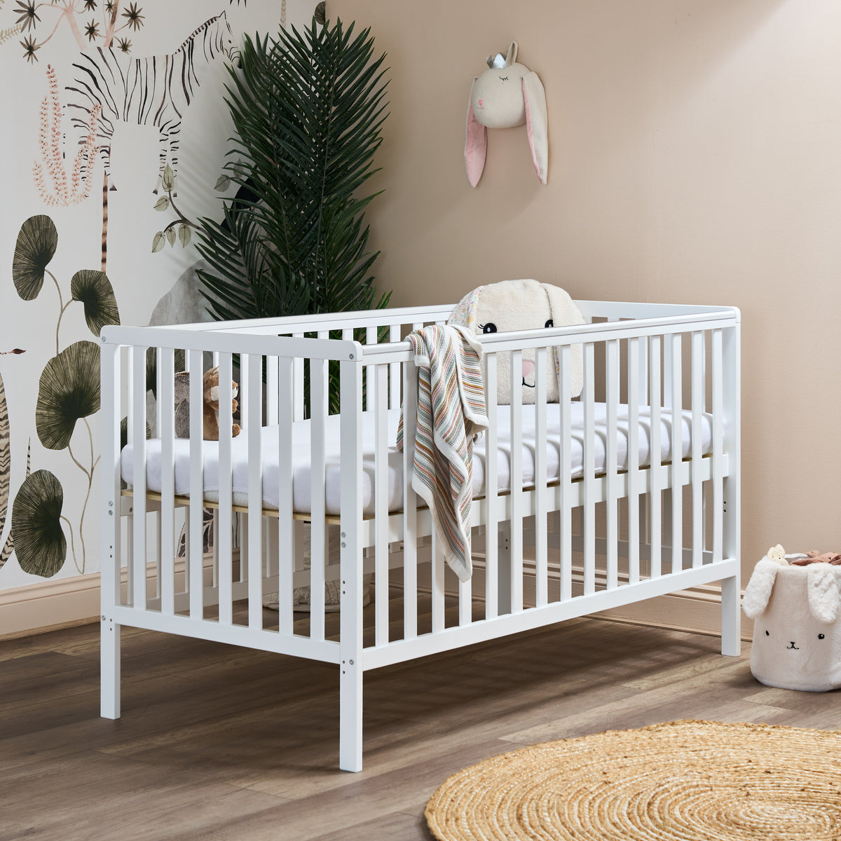 Obaby Bantam Cot Bed - White