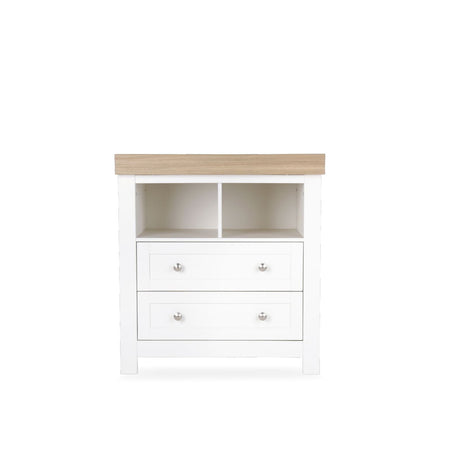CuddleCo Burford Dresser Changer - White & Oak