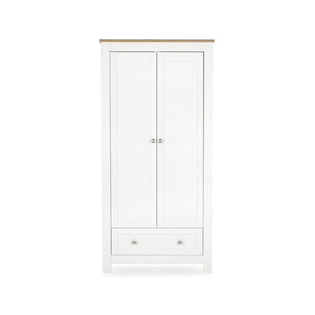 CuddleCo Burford Wardrobe - White & Oak