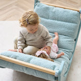 Tutti Bambini Scala Montessori Pikler Play Arch & Cushion - Ocean Stone