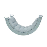 Tutti Bambini Scala Montessori Pikler Play Arch & Cushion - Ocean Stone