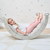 Tutti Bambini Scala Montessori Pikler Rocking Frame Cushion - Mushroom