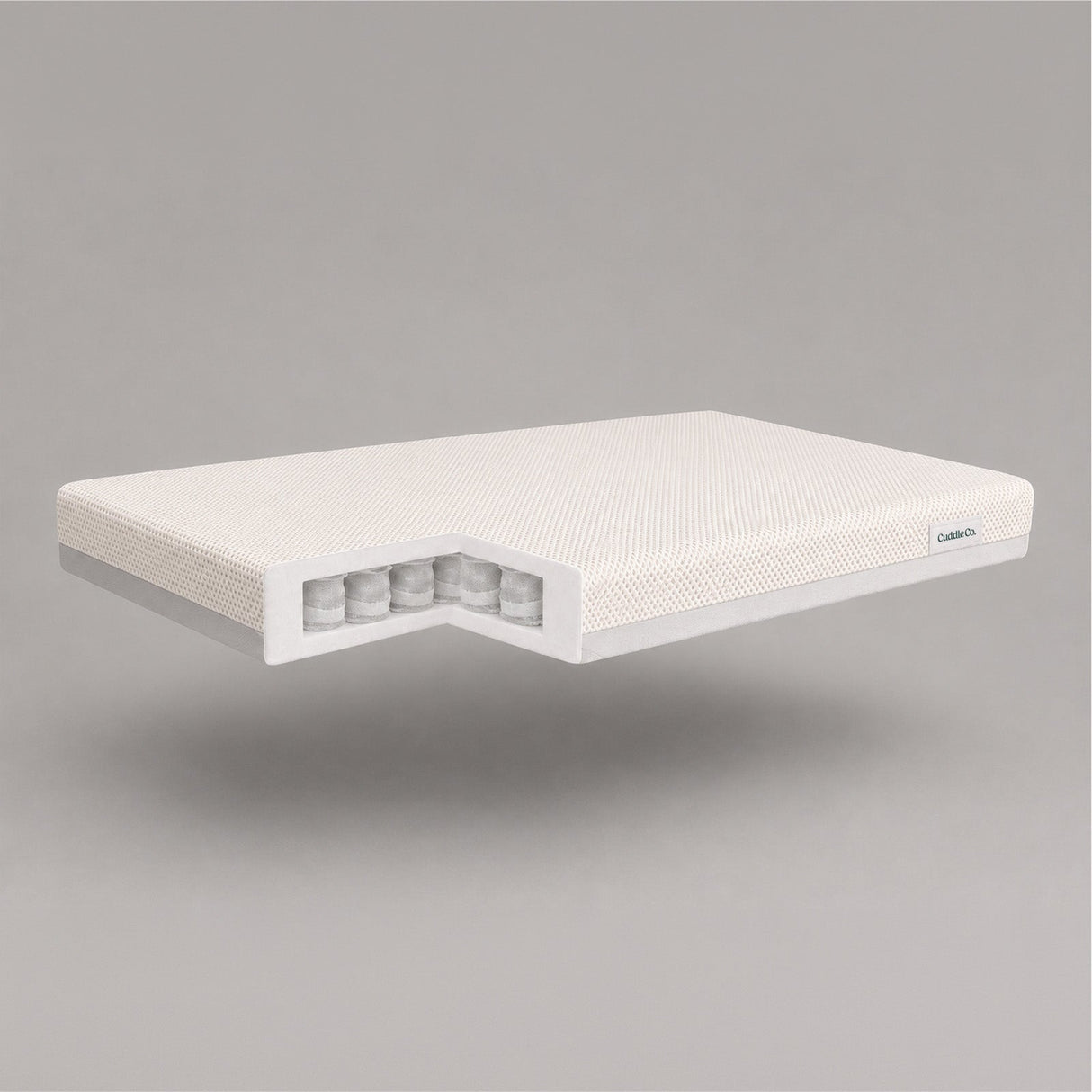 CuddleCo Signature Hypo-Allergenic Bamboo Pocket Sprung Cot Mattress 120 x 60cm