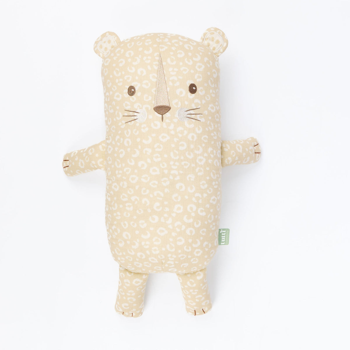 Tutti Bambini Soft Leopard Cuddle Cushion - Love Cats