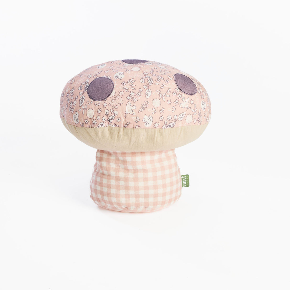 Tutti Bambini Soft Muslin Mushroom Cushion - Tiny Tails