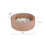 CuddleCo Soft Play Ball Pit with Balls - Tuscany