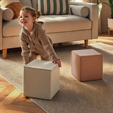 CuddleCo Soft Play Cubes 2 Piece - Tuscany & Pebble