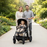 Noordi Sole V3 - 3in1 Travel System with ThermoCot Carrycot + Travel Carrier i-Size Car Seat, Artic Mink