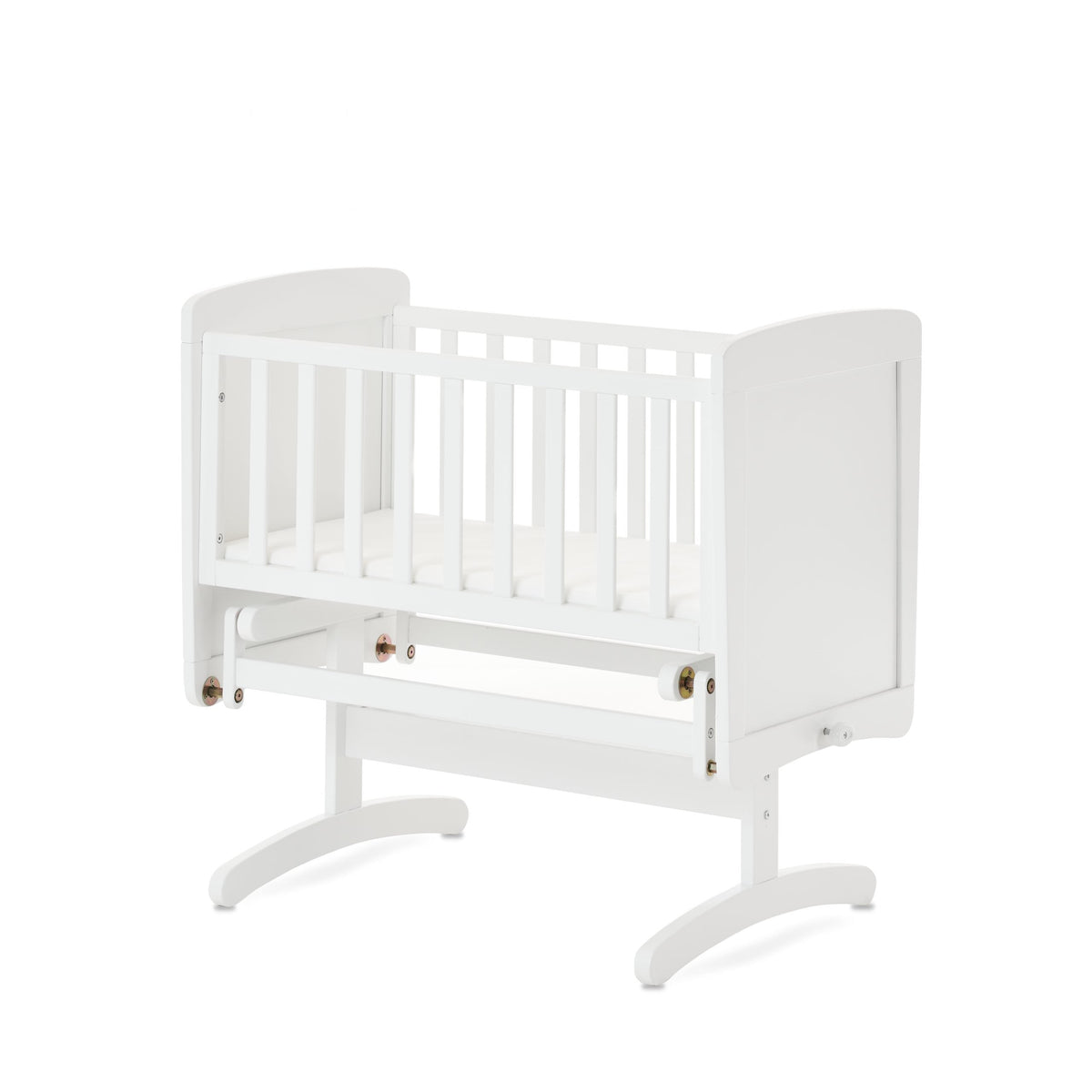 Obaby Gliding Crib - White