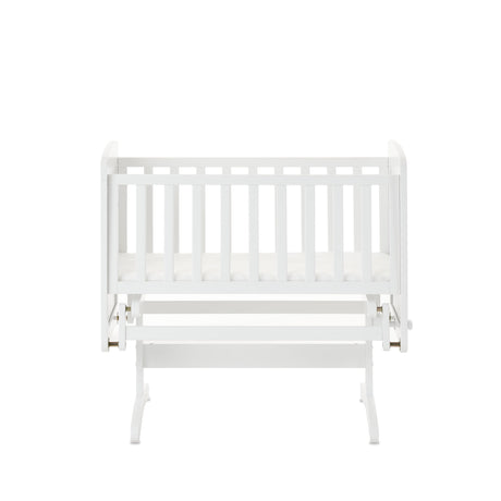Obaby Gliding Crib and Mattress - White
