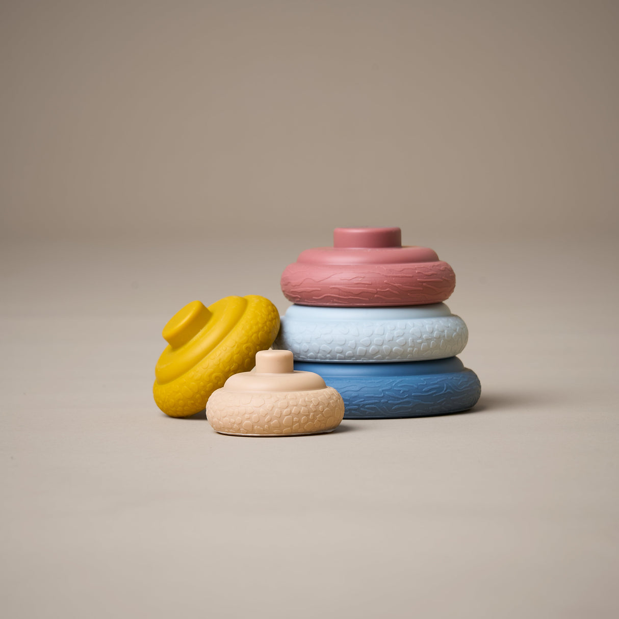 Obaby Squidgy Stacking Rings - Sunset