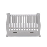 Obaby Stamford Mini Sleigh 3 Piece Room Set - Warm Grey