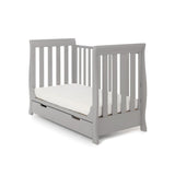 Obaby Stamford Mini Sleigh 3 Piece Room Set - Warm Grey