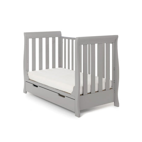 Obaby Stamford Mini Sleigh 3 Piece Room Set - Warm Grey