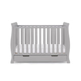 Obaby Stamford Mini Sleigh 3 Piece Room Set - Warm Grey