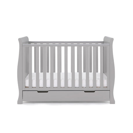Obaby Stamford Mini Sleigh 3 Piece Room Set - Warm Grey