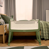 SnuzPod Studio Bedside Crib - Tokyo Matcha