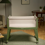 SnuzPod Studio Bedside Crib - Tokyo Matcha