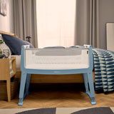 SnuzPod Studio Bedside Crib - Santorini Sky