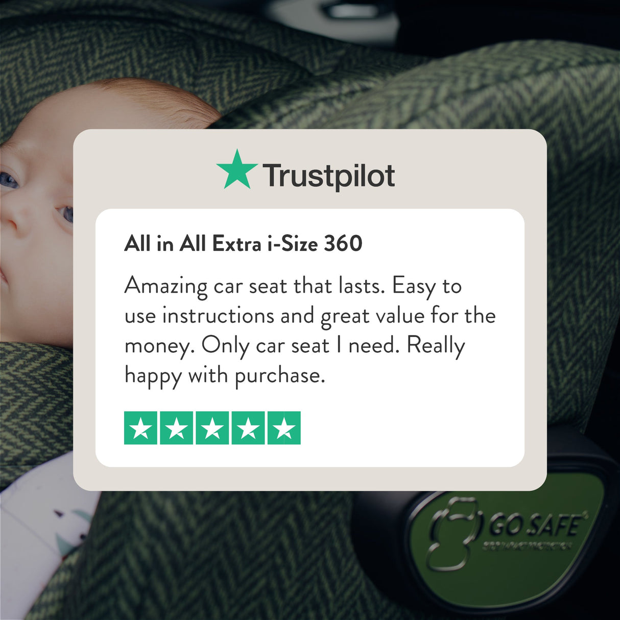 Cosatto All in All Extra i-Size 360 Car Seat - Camille
