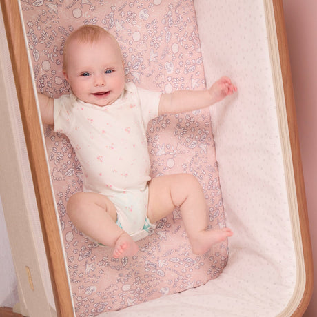 Tutti Bambini Bedside Crib Fitted Sheets 2pk - Tiny Tails