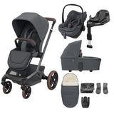 Maxi-Cosi FAME 8 Piece Premium Travel System - Moon Graphite