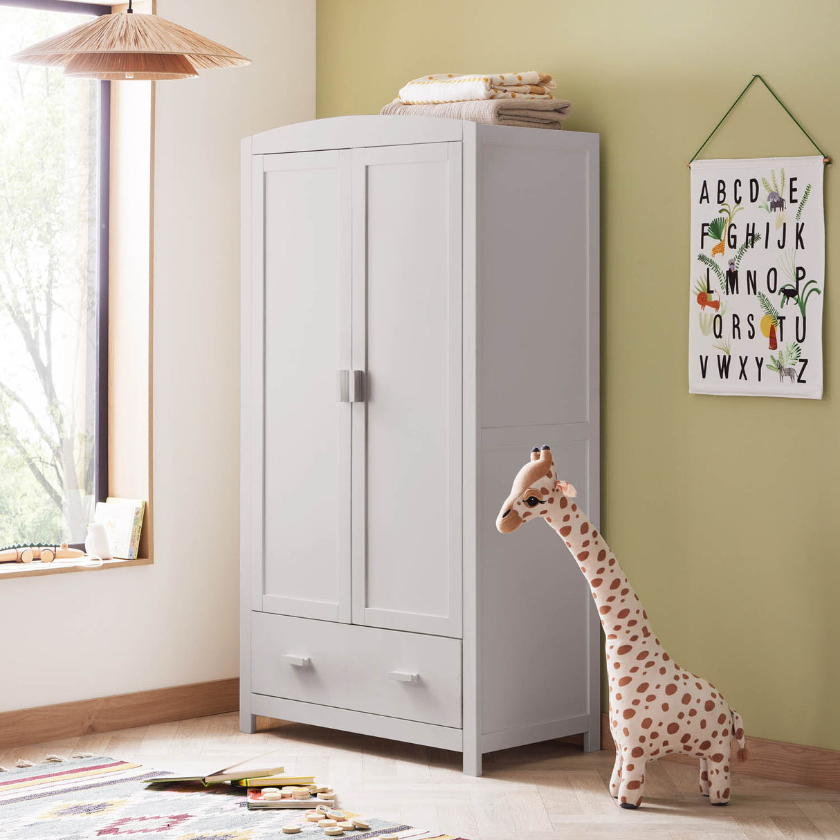 Babymore Universal Wardrobe - Grey
