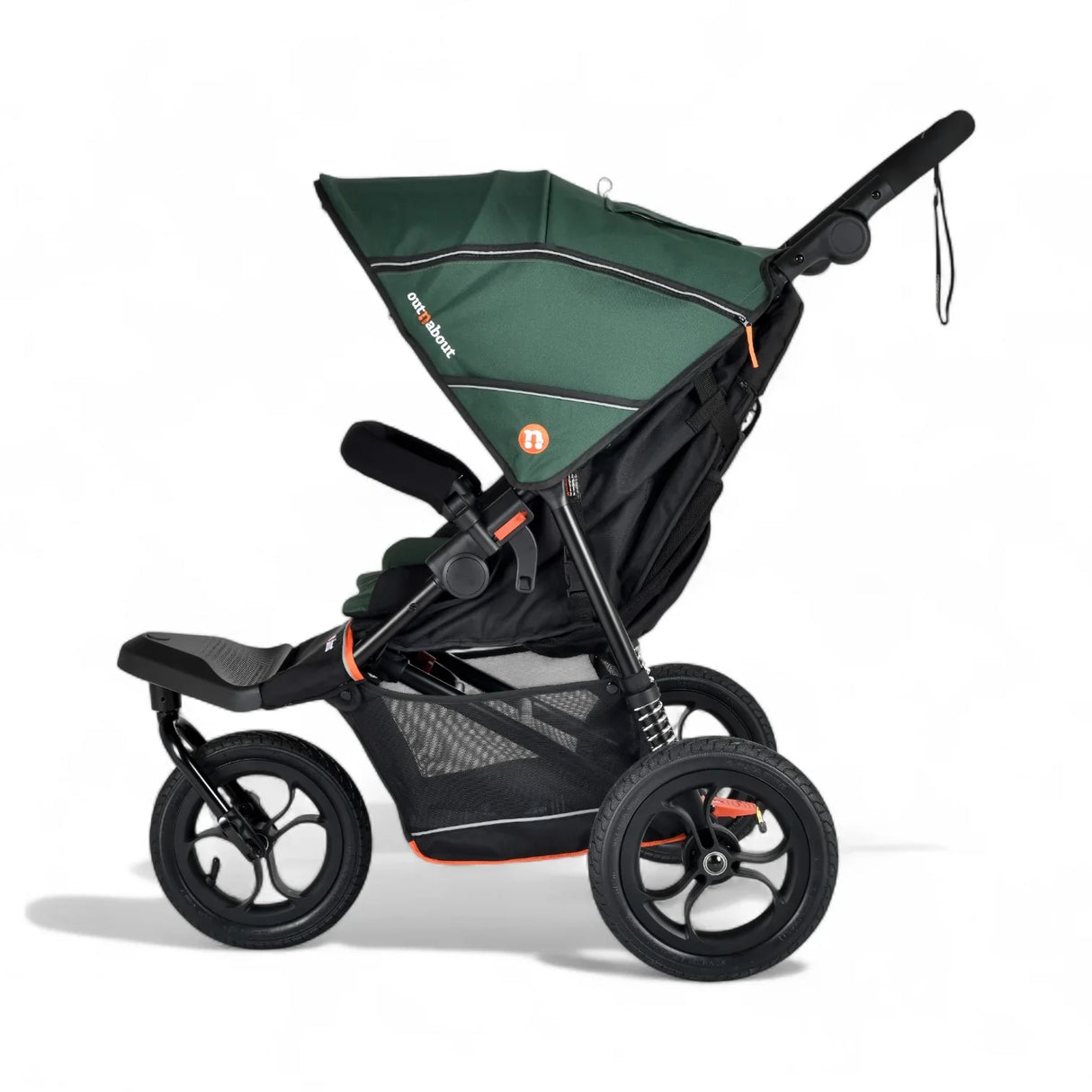 Out n About Nipper V6 Single Pushchair - Rocksalt Grey 4