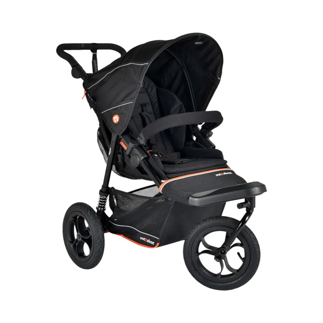 Out n About Nipper V6 Single Pushchair - Summit Black 1
