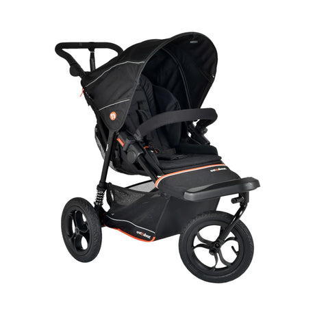 Out n About Nipper V6 Single Maxi-Cosi Pebble 360 Pro2 Newborn Bundle - Summit Black 7