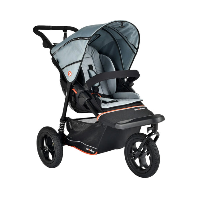 Out n About Nipper V6 Single Pushchair - Rocksalt Grey 1