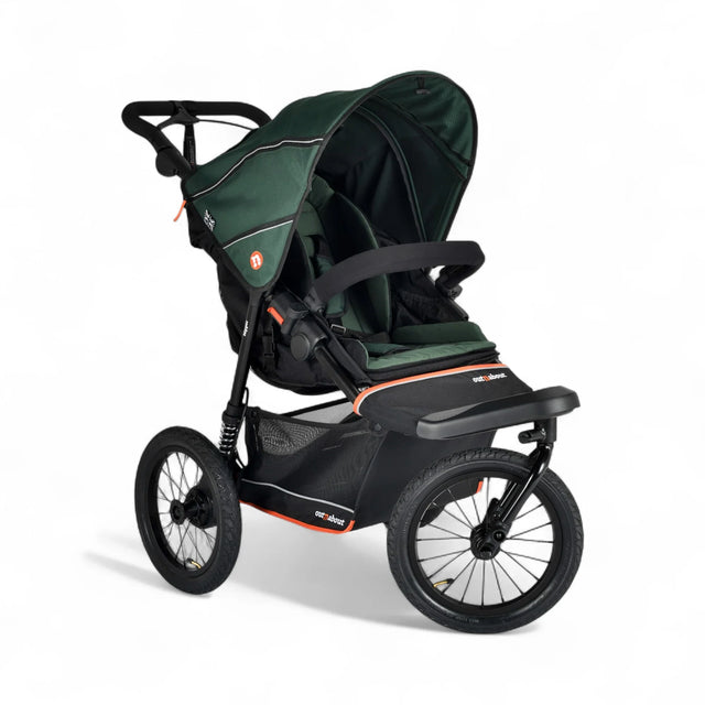 Out n About Nipper V6 Plus Single Pushchair - Sycamore Green 1