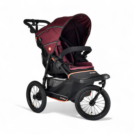 Out n About Nipper V6 Plus Single Pushchair - Brambleberry Red 1