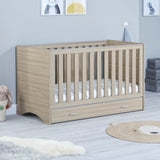 Babymore Veni 2 Piece Room Set with Drawer - Oak
