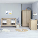Babymore Veni 3 Piece Room Set - Oak