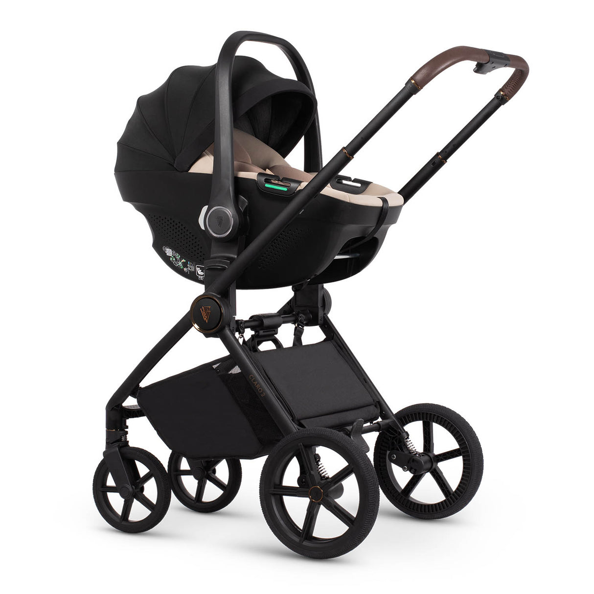 Venicci Claro 2 Ultimate 4in1 Tiago Plus Bundle - Almond